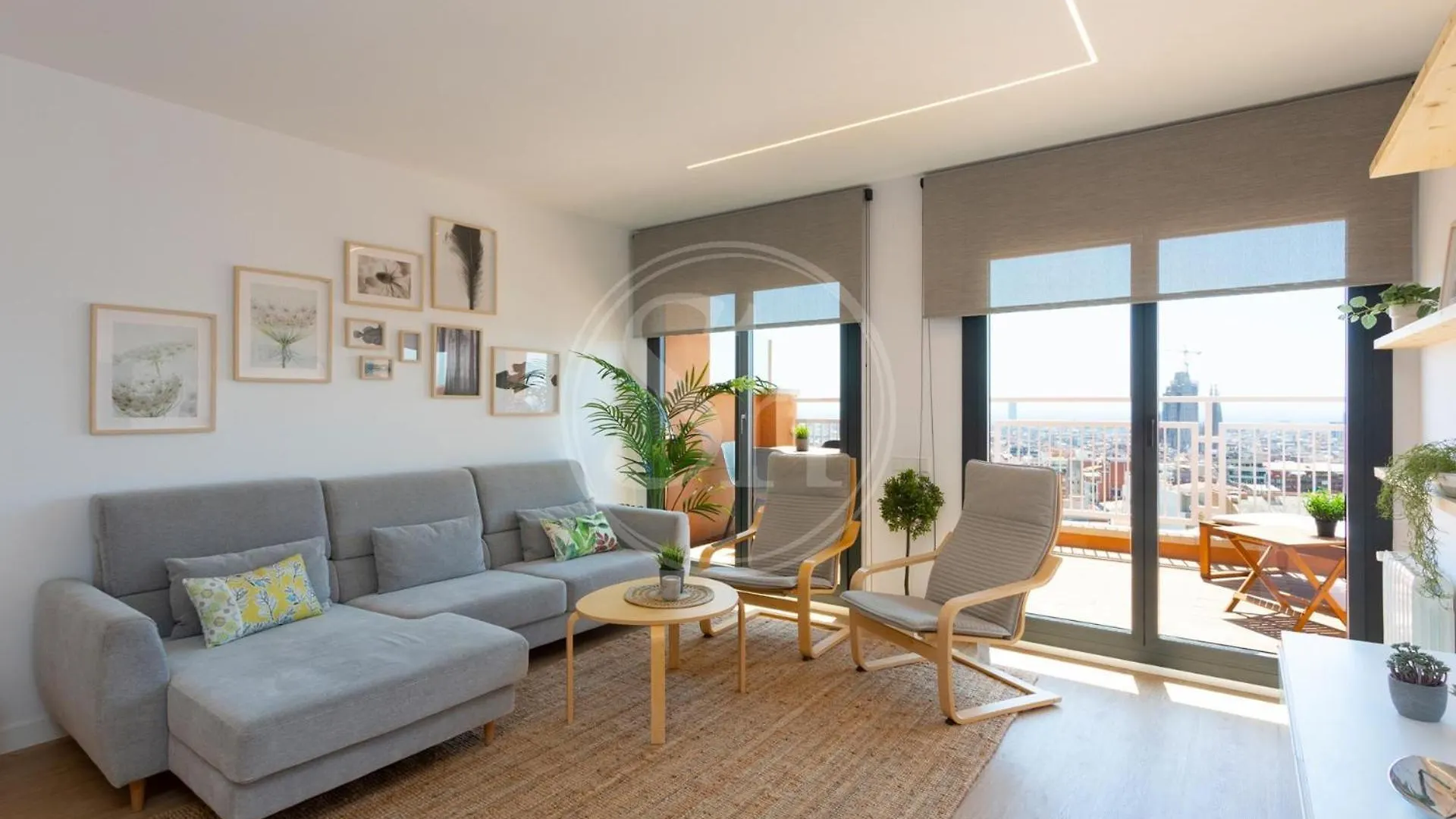 Maravilloso Alojamiento Con Vistas A Barcelona